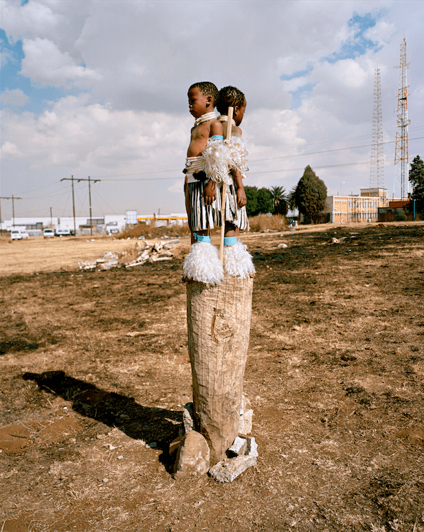 Namsa Leuba, 'Struggle', From the Zulu Kids series, 2014