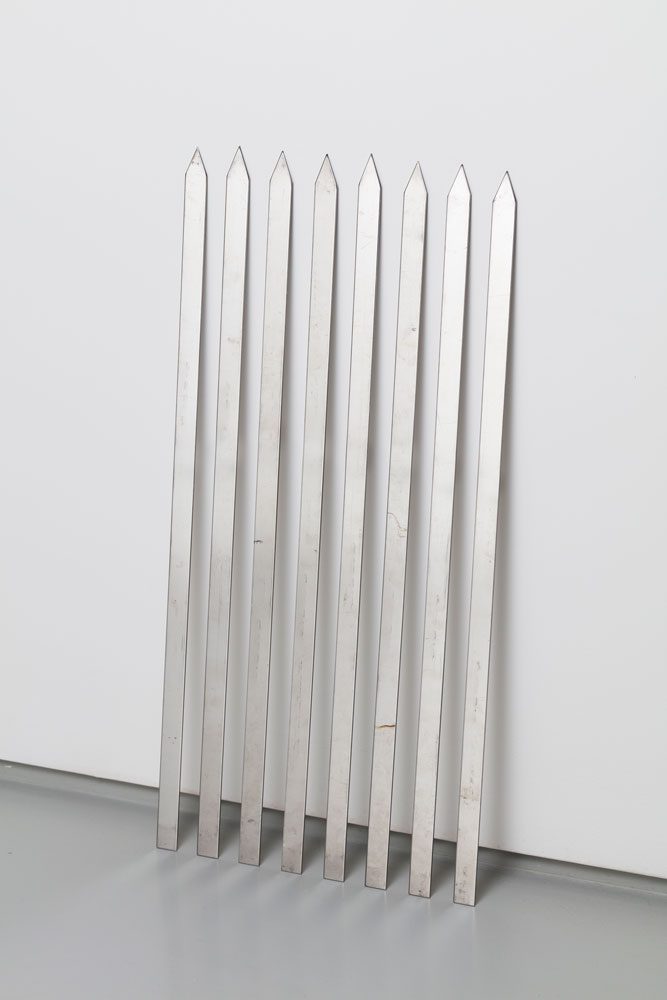 Joël Andrianomearisoa, 'Cupidon Istanbul', 2013, Mixed media, 8 pieces, 70 x 2 cm each, Courtesy of Tyburn Gallery